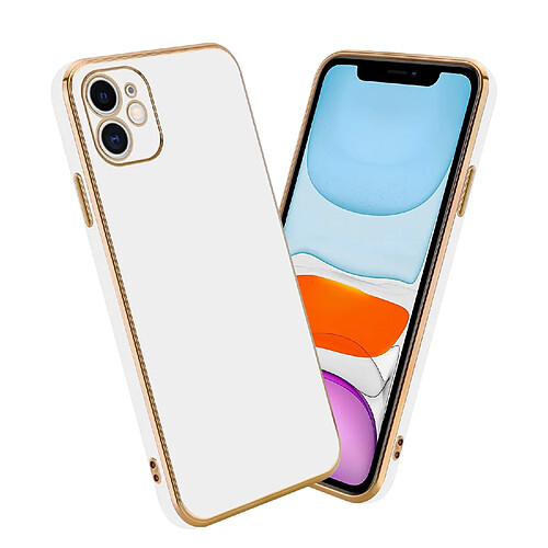 Cadorabo Coque iPhone 11 Etui en Blanc