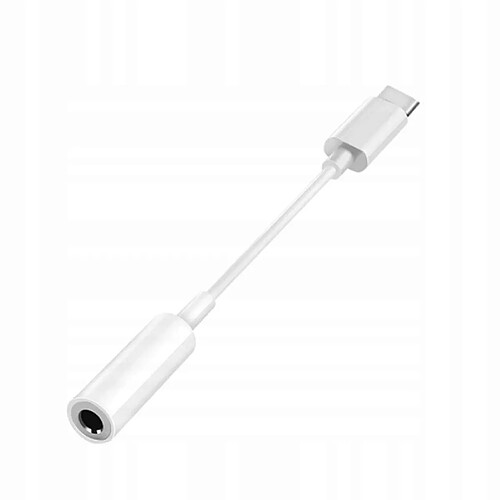 GUPBOO Adaptateur Hurtel USB-C vers Jack 3.5 Blanc,JL2317