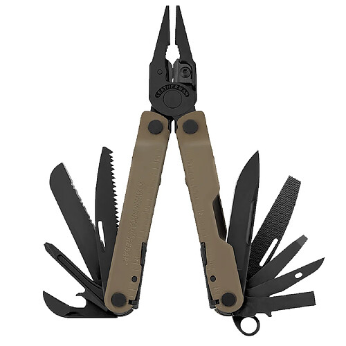 LEATHERMAN- Pince Multifonctions - REBAR® COYOTE - 17 Outils en 1