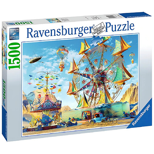 Ravensburger Puzzle Fantaisie 1500 pièces Carnaval des Rêves avec Technologie SoftClick Multicolore