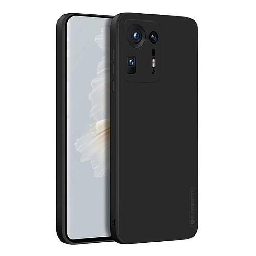 Coque en silicone légère, découpes précises, antichoc noir pour votre Xiaomi Mix 4