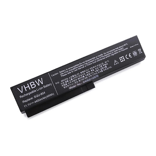 vhbw Batterie compatible avec Chiligreen Teimos CU MJ355 laptop (4400mAh, 11,1V, Li-ion)