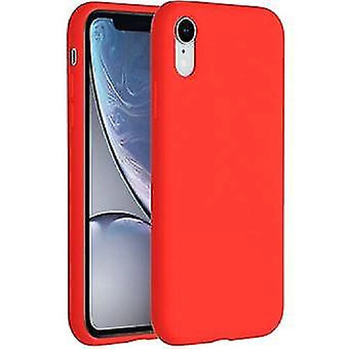 Universal Étui en gel de silicone pour iPhone XR rouge