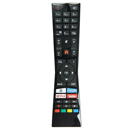 GUPBOO RM-C3337 Télécommande TV pour bouton YouTube JVC RMC3337 RCA243100P