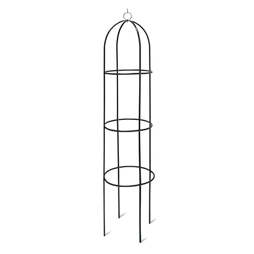 Helloshop26 Arc tuteur pour rosiers plante grimpante jardin vert foncé 188 cm 2213003