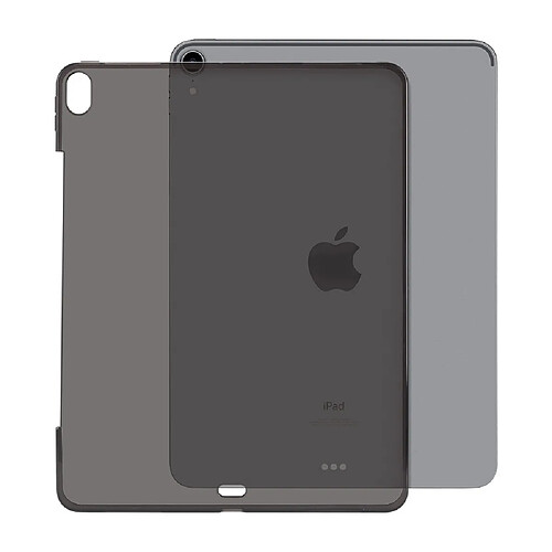 Wewoo Housse Étui Coque de protection antichoc en TPU pour iPad Pro 12,9 pouces 2018 noir transparent