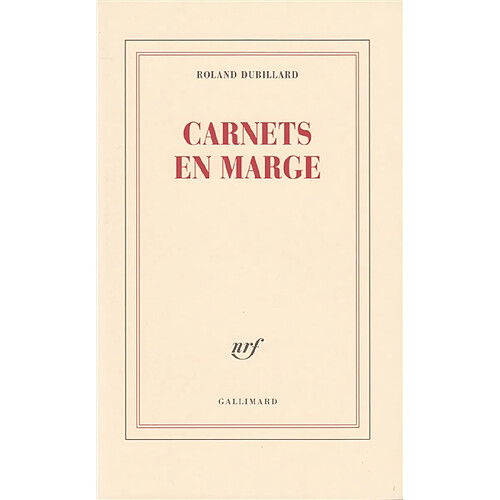 Carnets en marge · Occasion