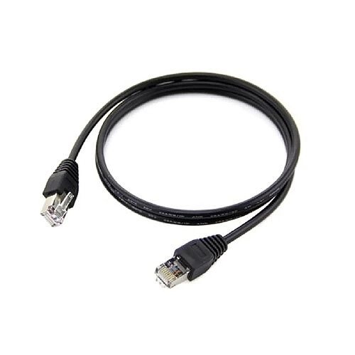 Câble Réseau Rj45 Equipé Cat.6 Utp 7,5M Noir