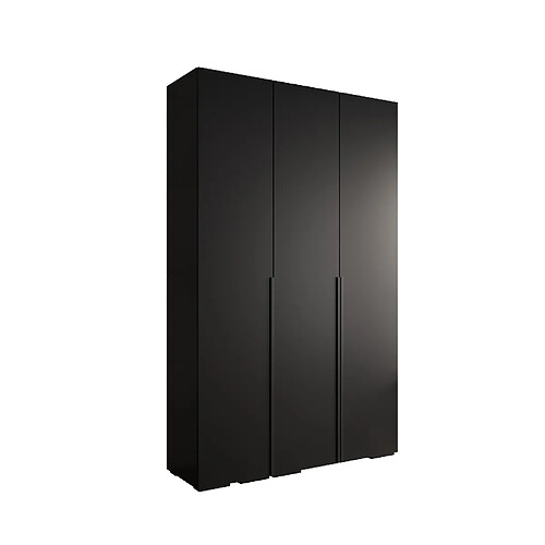 Abiks Meble Armoire Inova 1 À Portes Battantes 236,7/150/47 3 Portes (nero/nero)