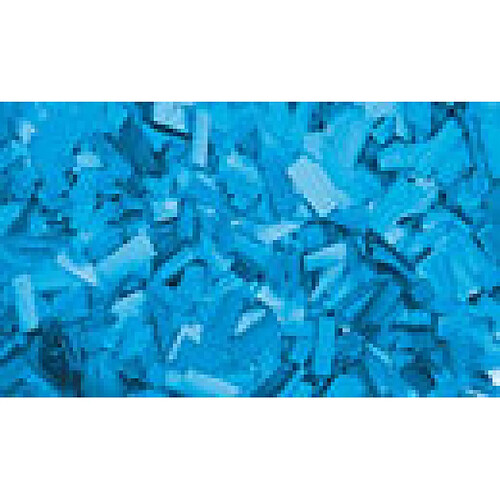 Confettis Rectangle 55 x 17mm Bleus Clairs Showtec