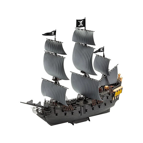 Revell Pirates des Caraïbes La Vengeance de Salazar - Maquette Easy-Click 1/150 Black Pearl 26 cm