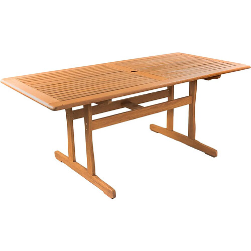 Habitat Et Jardin Table de jardin Osaka - 180 x 90 cm - Bois naturel