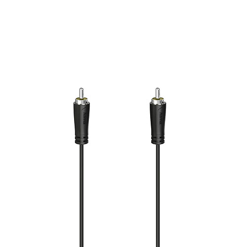 HAMA Câble audio, fich. RCA mâle - fich. RCA mâle, numérique, 1,5 m