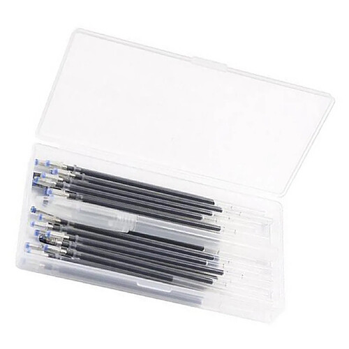 40pcs Stylos Effaçables à Chaud Recharges De Tissu Effaçable à Chaud Marquant Des Stylos Noirs