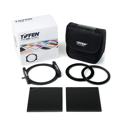 Tiffen Longue Exposition/PRO100 remplace Series 4 x 4 et 4 x 5.650 Filtre Kit Support ? Noir