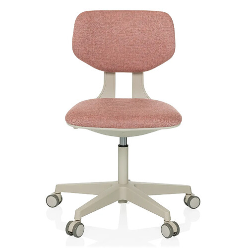 Chaise pivotante pour des enfants KID CLASSIC Rose hjh OFFICE