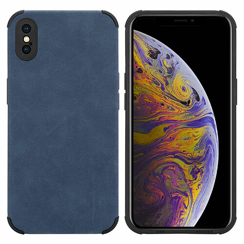 Cadorabo Coque iPhone XS MAX Etui en Bleu