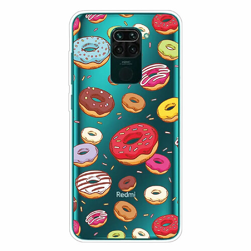 Coque en TPU impression de motifs Biscuits pour votre Xiaomi Redmi Note 9