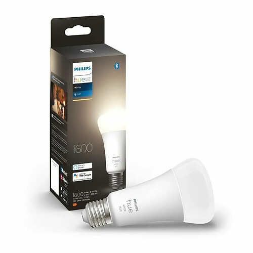 Philips Hue Ampoule LED Intelligente E27 15.5W 1600 lm A67 Hue White Blanc chaud 2700K