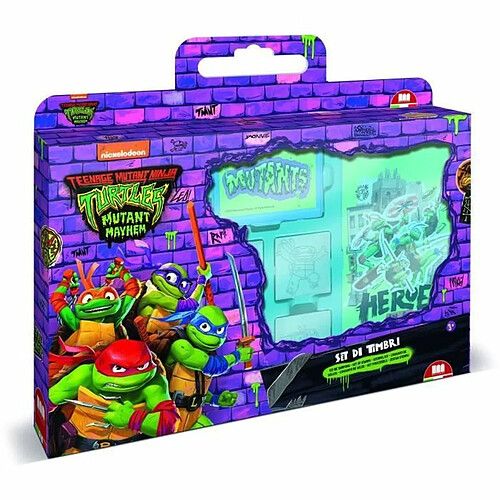 Timbres Multiprint Ninja Turtles