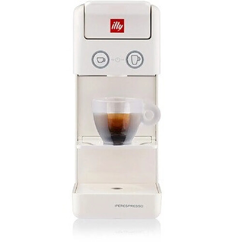 Cafetière à dosette ou capsule Illy ILLY Y3.3 Blanche