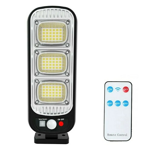 Tradex AVEC PANNEAU SOLAIRE PHOTOVOLTAÏQUE CAPTEUR 72 LED SMD GL