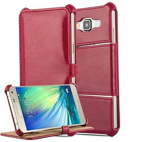 Cadorabo Etui Samsung Galaxy A3 2015 en Rouge Coque