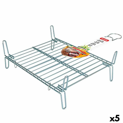 Grill Algon Double zingage 30 x 35 cm (5 Unités)