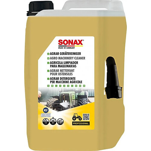 Nettoyant pour ustensiles - SONAX AGRAR 5 l