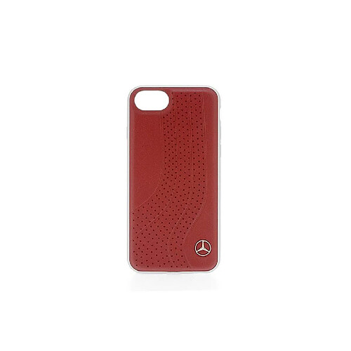 Mercedes Benz Coque silicone pour iPhone 8 - Rouge