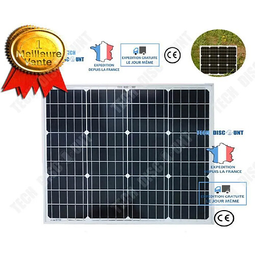 Tech Discount TD® panneau solaire longue autonomie écologique économie d'énergie anti pollution high tech solide étanche waterproof