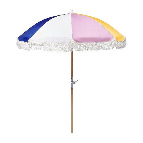 Beliani Parasol de jardin d 150 cm multicolore MONDELLO