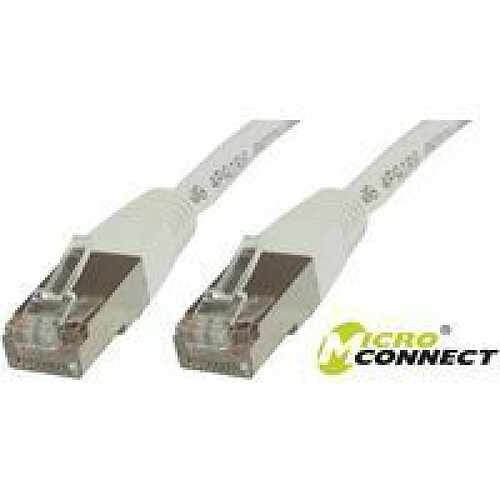 Disney Microconnect sstp620 W 20 m CAT6 S/FTP (S-STP) Blanc – Câble de réseau (RJ-45, RJ-45, Mâle/Mâle, Cat6, S/FTP (S-STP), blanc)