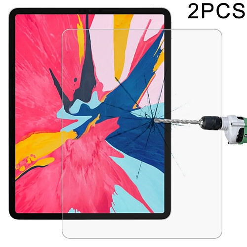 Wewoo 3 PCS 0.26mm 9H Film de verre trempé anti-déflagrant dureté surface 9H pour iPad Pro 11 pouces