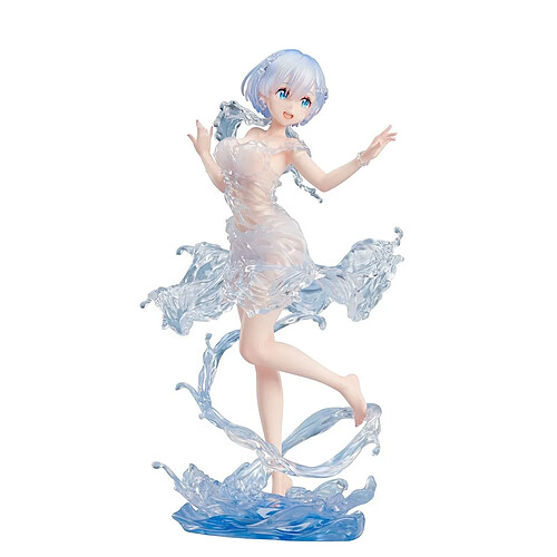 DESIGN COCO Re:Zero Starting Life in Another World - Statuette 1/7 Rem Aqua Dress 23 cm