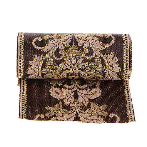 Accessoires 6CM de couture d'habillement brodés par ruban jacquard de dentelle ethnique