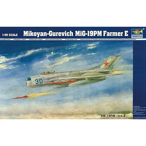 MiG-19 PM Farmer E - 1:48e - Trumpeter