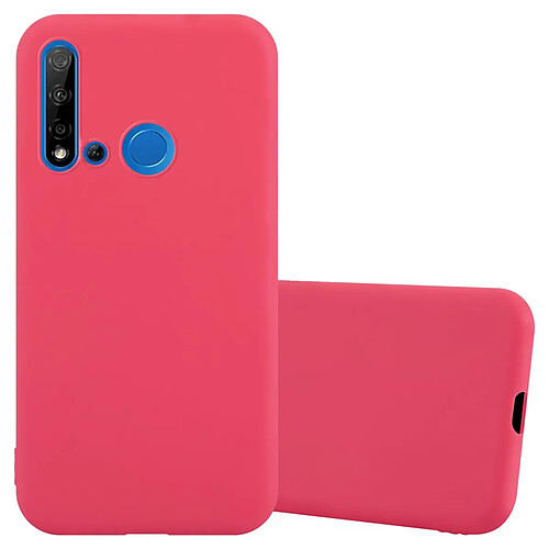 Cadorabo Coque Huawei NOVA 5i / P20 LITE 2019 Etui en Rouge