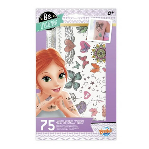 75 tatoos pailletes - Buki - Be teens