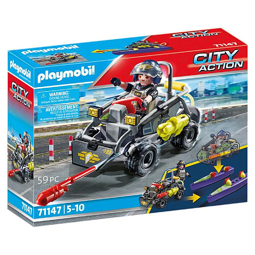 Playmobil® 71147 Quad transformable de bandit