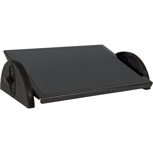 WEDO Repose-pieds Relax Steel, hauteur réglable, noir ()