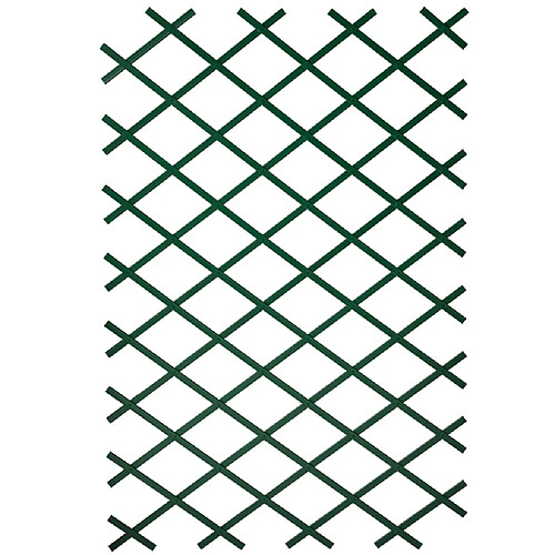 Nature Palissade de jardin 100 x 200 cm PVC Vert