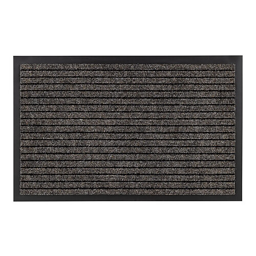 RUGSX Paillasson antidérapant pour les mètres courants DURA 1861 extérieur, intérieur, sur caoutchouc - beige 40x60 cm