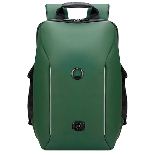 Sac à dos Vert Vélo trottinette DELSEY SECURAIN compatible éclairage Cosmo connected