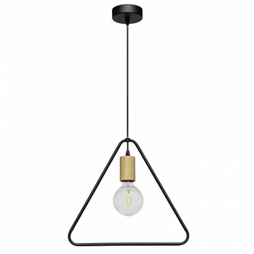 Paris Prix Lampe Suspension Déco Carsten 110cm Chêne Huilé