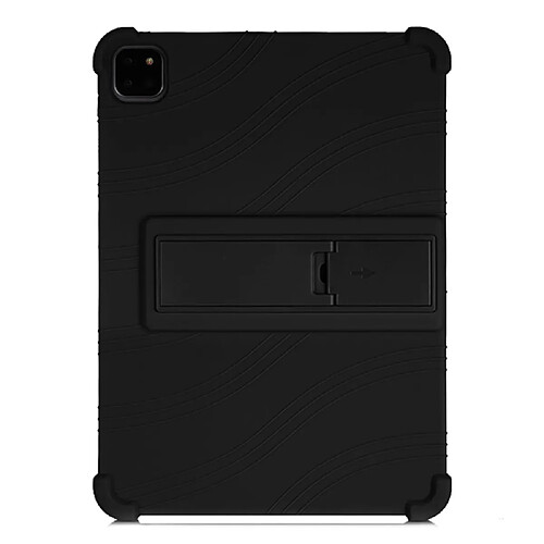 Coque en silicone Souple avec béquille noir pour votre Apple iPad Pro 11 pouces (2020)/(2018)/Air (2020)