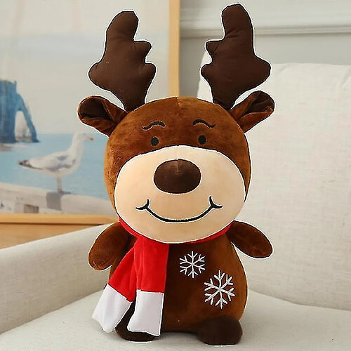 Universal Peluche 40cm noel wapitis deco noel enfant cadeau poupée mini mignon noel deco poupée enfant