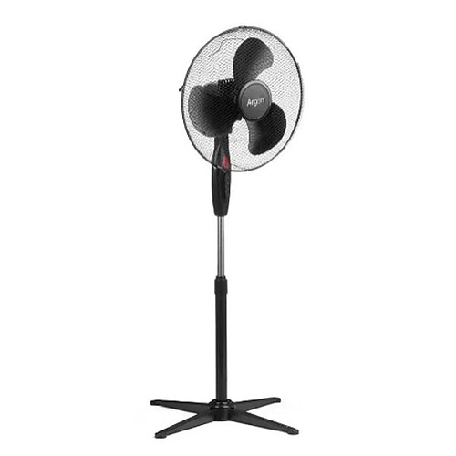 Argon Ventilateur sur Pied Noir 45 W 43 x 60 x 102 cm