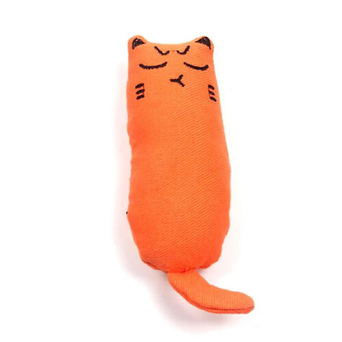 Meowfriend Cotton Cat Toy avec Mint Anti Chewing Toy avec Mignon Chat Taquin D’expression Faciale