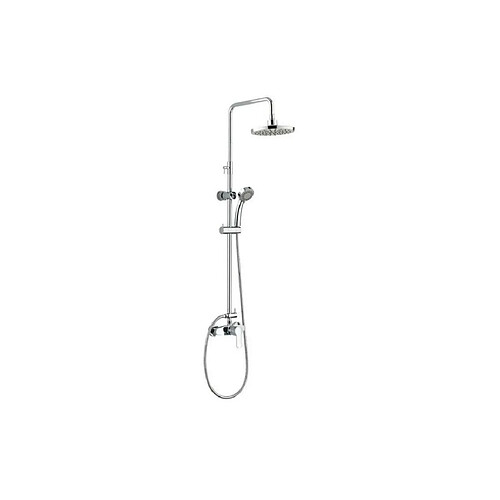 ROUSSEAU Colonne de douche avec robinet mitigeur mécanique Shenti chrome